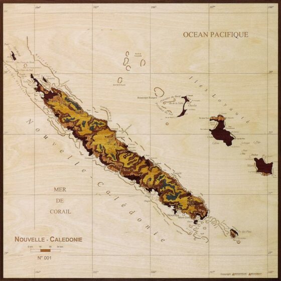 Map of New Caledonia