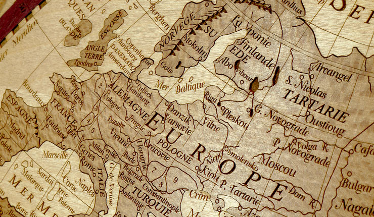 Planisphère du monde 1684 - Woodmap