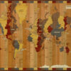 carte des zones horaires dans le monde